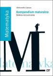 Kompendium maturalne. Matematyka ZR OE. Autor: Aleksandra Gębura. Dadada.pl Okładka książki Kompendium maturalne. Matematyka ZR OE