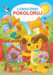 Łamigłówki - Pokoloruj. Autor: Jarosław Żukowski. Dadada.pl Okładka książki Łamigłówki - Pokoloruj