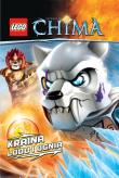 Okładka książki Lego Legends of Chima. Kraina lodu i ognia