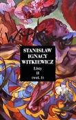 Okładka książki Listy T.2 cz.1 - Stanisław Ignacy Witkiewicz