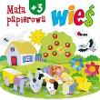 Mała papierowa wieś 3+. Autor: Jolanta Czarnecka. Dadada.pl Okładka książki Mała papierowa wieś 3+