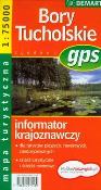 Okładka książki Mapa Turs. Bory Tucholskie DEMART