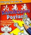 Narysuj to sam Komiksowe postacie. Autor: TBH150. Dadada.pl Okładka książki Narysuj to sam Komiksowe postacie