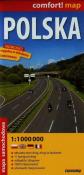 Opakowanie Polska mapa samochodowa