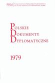 Polskie Dokumenty Dyplomatyczne 1979. Wydawca: Polski Instytut Spraw Międzynarodowych. Dadada.pl Opakowanie Polskie Dokumenty Dyplomatyczne 1979