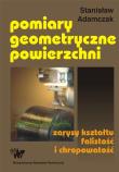 Okładka książki Pomiary geometryczne powierzchni