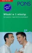 Pons włoski w 1 miesiąc z płytą CD. Autor: Braun Anne, Ferdeghini Marina, Niggi Paula. Dadada.pl Okładka książki Pons włoski w 1 miesiąc z płytą CD