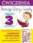 Poznaję litery i liczby. Zeszyt 3 dla kl 1. Ćwicz.. Autor: Anna Wiśniewska (red.). Dadada.pl Okładka książki Poznaję litery i liczby. Zeszyt 3 dla kl 1. Ćwicz.