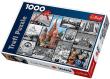 Okładka książki Puzzle 1000 Moskwa - kolaż TREFL
