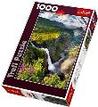 Okładka książki Puzzle 1000 Wodospad Voringsfossen, Norwegia TREFL