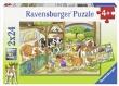 Opakowanie PUZZLE 2X24 WESOLE ZYCIE NA WSI-RAV