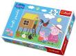 Okładka książki Puzzle 30 Peppa Wizyta w kurniku TREFL