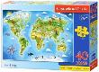 Opakowanie Puzzle 40 maxi - World Map CASTOR