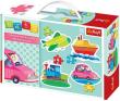 Okładka książki Puzzle Baby Classic - Pojazdy TREFL