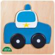 Opakowanie Puzzle drewniane Policja
