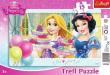 Okładka książki Puzzle ramkowe 15 Disney Princess Przyjęcie TREFL