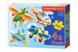 Opakowanie Puzzle x 4 Kontur - Funnu planes CASTOR