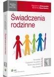 Świadczenia rodzinne. Autor: Januszewska Magdalena, Mazurkiewicz Bartłomiej. Dadada.pl Okładka książki Świadczenia rodzinne