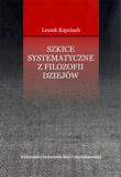 Okładka książki Szkice semantyczne z filozofii dziejów