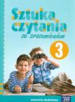 Sztuka czytania ze zrozumieniem klasa 3 NE. Autor: Grażyna Wójcicka, Magdalena Wójcicka. Dadada.pl Okładka książki Sztuka czytania ze zrozumieniem klasa 3 NE