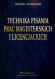 Technika pisania prac magisterskich i licencjackich. Autor: Zenderowski Radosław. Dadada.pl Okładka książki Technika pisania prac magisterskich i licencjackich