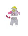 Opakowanie Ubranko dla lalek Baby born Deluxe Jogging Complete Set  szare