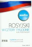 Okładka książki W 4 tygodnie  rosyjski biały audio REA