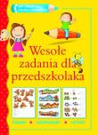 Wesołe zadania dla przedszkolaka. Autor: Opracowanie zbiorowe. Dadada.pl Okładka książki Wesołe zadania dla przedszkolaka