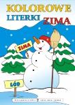 Okładka książki Zima. Kolorowe literki