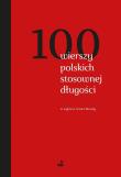 100 wierszy polskich stosownej długości. Autor: Opracowanie zbiorowe. Dadada.pl Okładka książki 100 wierszy polskich stosownej długości
