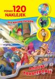 Okładka książki 120 naklejek dla małych zuchów