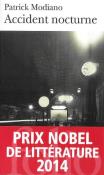 Accident nocturne. Autor: Patrick Modiano. Dadada.pl Okładka książki Accident nocturne