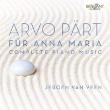 Arvo Part: Fur Anna Maria. Autor: Jeroen van Veen, Sandra van Veen, Douw Fonda. Dadada.pl Okładka książki Arvo Part: Fur Anna Maria