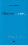 Charakter pisma. Autor: Drzewucki Janusz. Dadada.pl Okładka książki Charakter pisma