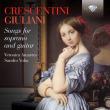 Crescentini - Giuliani: Songs For Soprano And Guitar. Autor: Veronica Amarres, Sandro Volta. Dadada.pl Okładka książki Crescentini - Giuliani: Songs For Soprano And Guitar