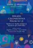 Okładka książki Dekada członkostwa Polski w UE