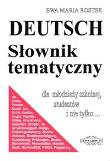 Okładka książki Deutsch Słownik tematyczny