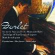 Durlet: Violin Sonata, Music For Cello And Piano. Autor: Kyotaka Izumi, Eliot Lawson, David Cohen. Dadada.pl Okładka książki Durlet: Violin Sonata, Music For Cello And Piano