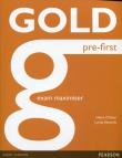 Gold Pre-First Exam Maximiser no key. Autor: Chilton Helen, Edwards Lynda. Dadada.pl Okładka książki Gold Pre-First Exam Maximiser no key