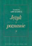 Okładka książki Język i poznanie Wybór pism Tom 1