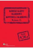 Kodeks karny skarbowy Kontrola skarbowa. Autor: praca zbiorowa. Dadada.pl Okładka książki Kodeks karny skarbowy Kontrola skarbowa