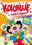 Okładka książki Koloruję i naklejam 3