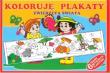 Okładka książki Koloruję plakaty. Zwierzęta świata