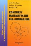 Okładka książki Konkursy matematyczne dla gimnazjum