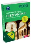 Last Minute audio. Hiszpańskie rozmówki PONS. Autor: Nogales Rosina. Dadada.pl Okładka książki Last Minute audio. Hiszpańskie rozmówki PONS