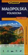 Małopolska Północna mapa turystyczno-krajoznawcza. Autor: Opracowanie zbiorowe. Dadada.pl Okładka książki Małopolska Północna mapa turystyczno-krajoznawcza