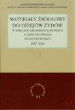 Materiały źródłowe do dziejów Żydów w księgach grodzkich lubelskich z doby panowania Zygmunta III Wazy 1587-1632. Autor: Henryk Gmiterek. Dadada.pl Okładka książki Materiały źródłowe do dziejów Żydów w księgach grodzkich lubelskich z doby panowania Zygmunta III Wazy 1587-1632