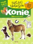 Naklejki edukacyjne. Konie. Autor:   Praca zbiorowa. Dadada.pl Okładka książki Naklejki edukacyjne. Konie
