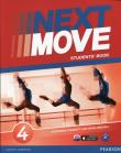 Next Move 4 Students' Book. Autor: Fiona Beddall, Katherine Stannett. Dadada.pl Okładka książki Next Move 4 Students' Book