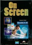 On Screen Intermediate B1/B2 SB+writting book. Autor: Evans Virginia, Dooley Jenny. Dadada.pl Okładka książki On Screen Intermediate B1/B2 SB+writting book
